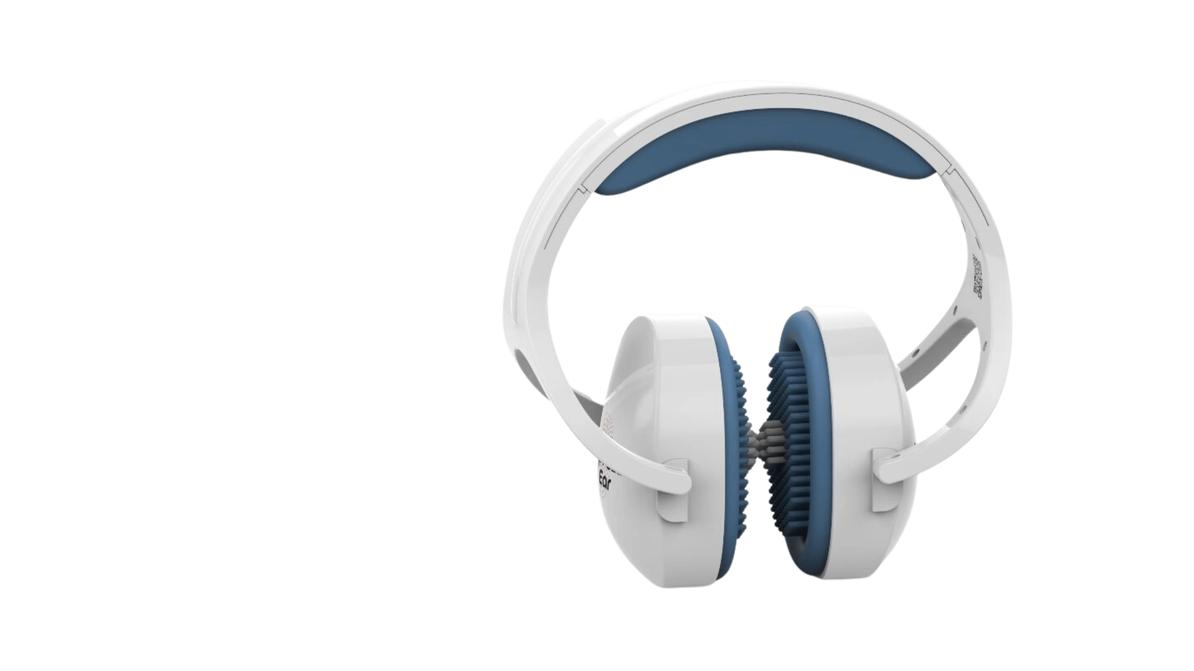 White Acupressure Headset 